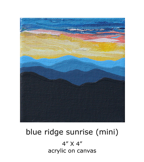 Blue Ridge Sunrise by Christina Ramsey FOR SALE