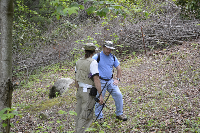 Naturalists talking nature speak